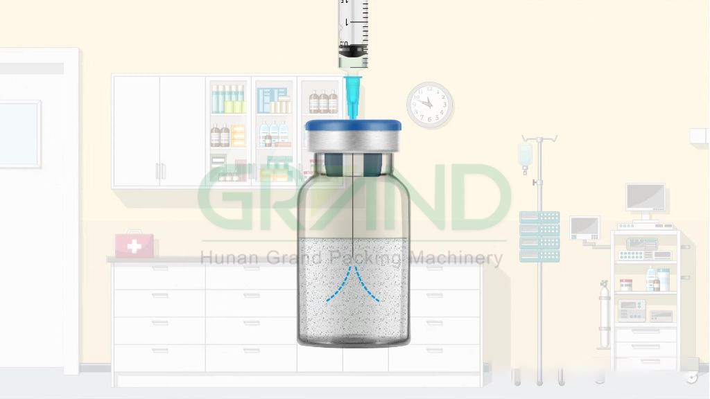 Use of freeze-dried powder Use of freeze-dried powder