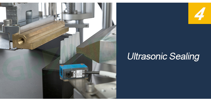 ultrasonic sealing strip tube filling sealing machine