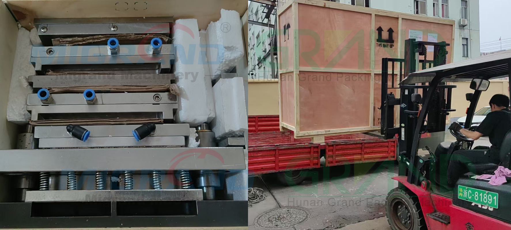 Blister Packaging Machine Shipped Blister Packaging Machine Shipped