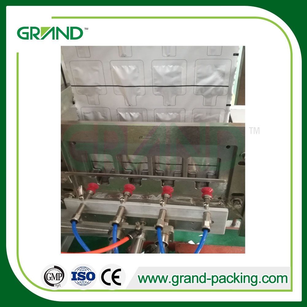  Automatic Multi-line Four Side Sealing Irregular Shaped Sachet Packing Machine For Liquid/Powder/Granule