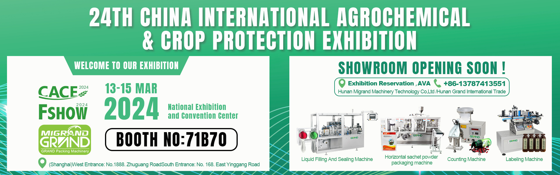 CAC2024 24th China International Agrochemical& Crop Protection Exhibition