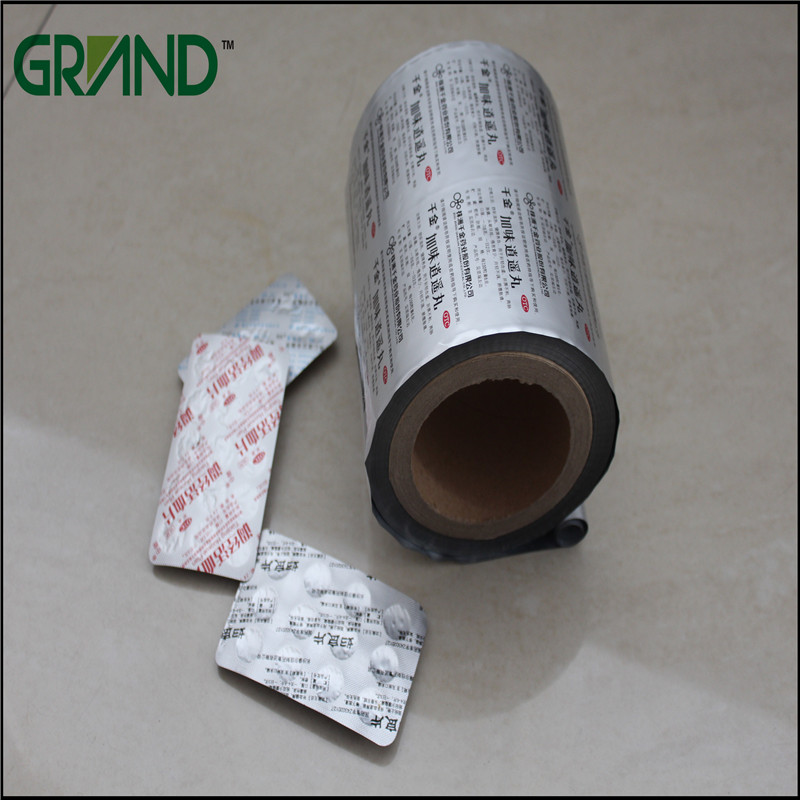 printing PTP in aluminium foil for pharmaceutical packaging in tablets blister