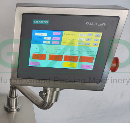 Touch screen and PLC control (horizontal closing)