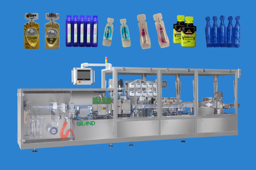 plastic ampoule forming filling and sealing machine