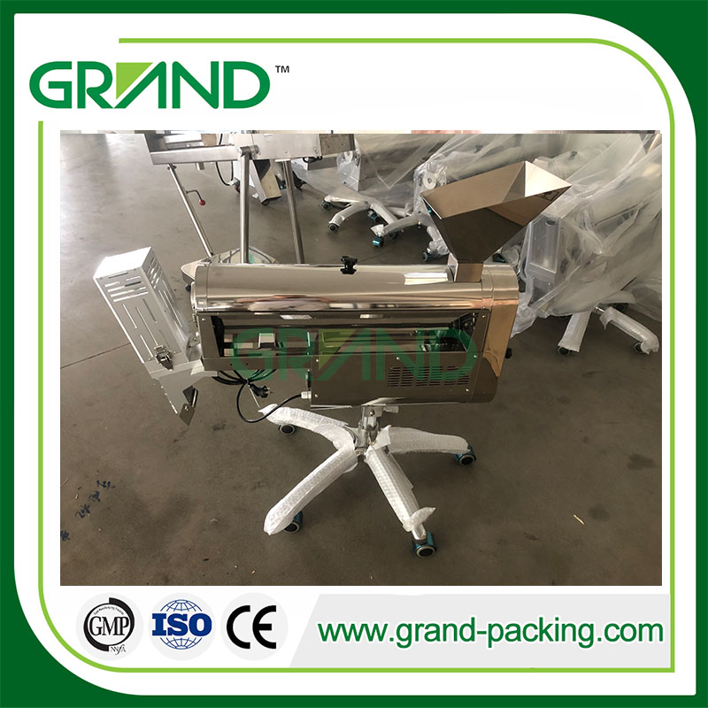 Capsule polisher machine with sorter