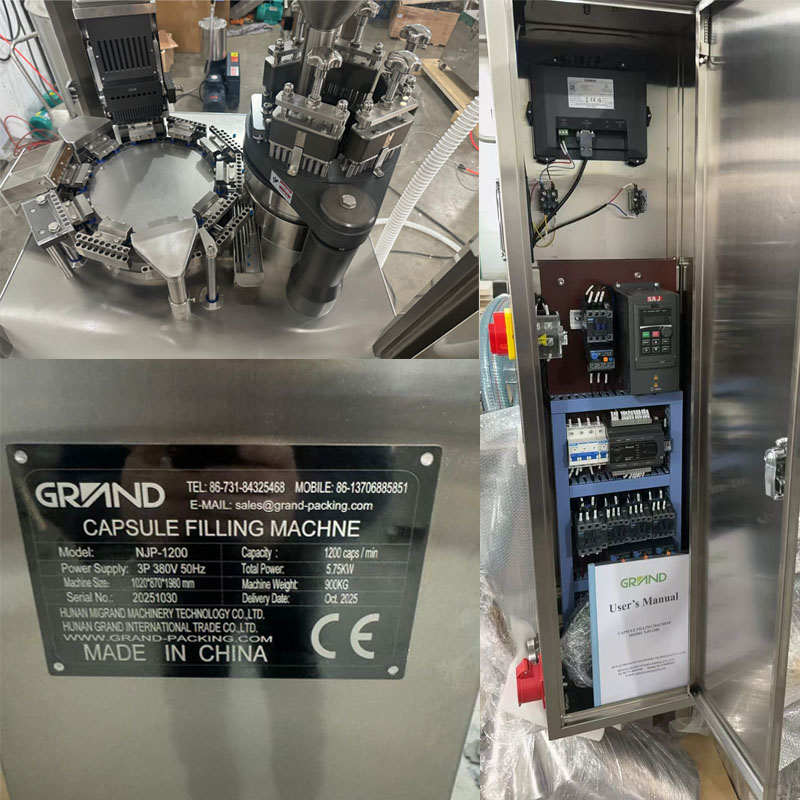 In Stock NJP-1200 Capsule Filling Machine Exported To Bulgaria