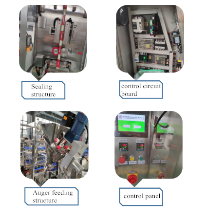 Powder Sachet Packing Machine parts