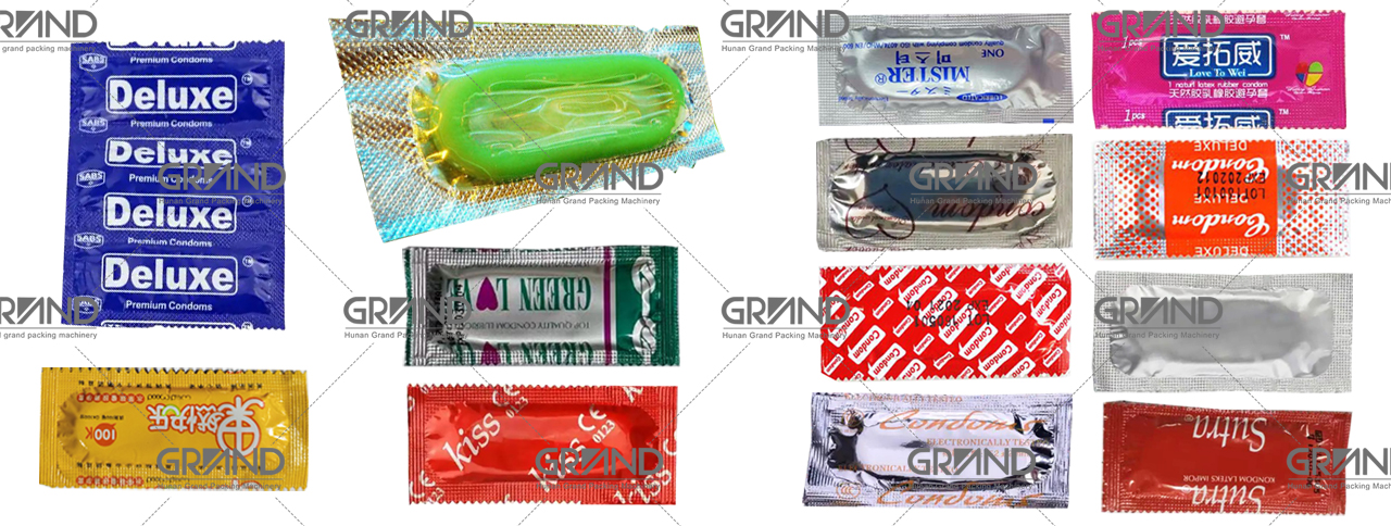 strip sachet condom