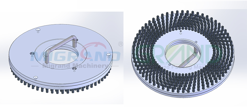 Powder Compaction Plate for Semi-Automatic Capsule Filling Machines