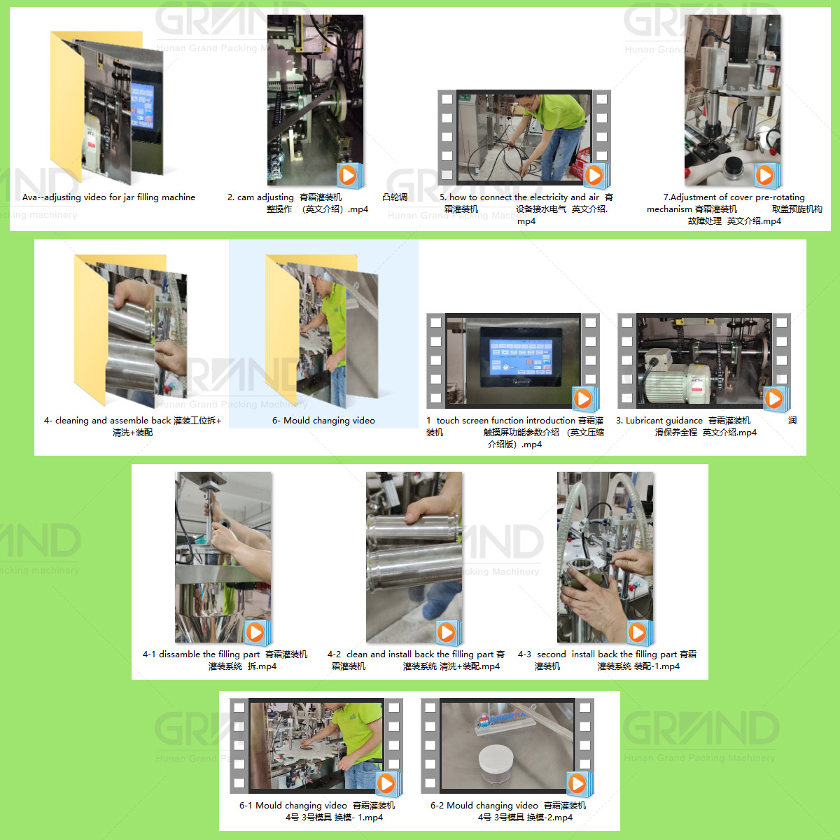 installation and operation video of cream filling and capping machine