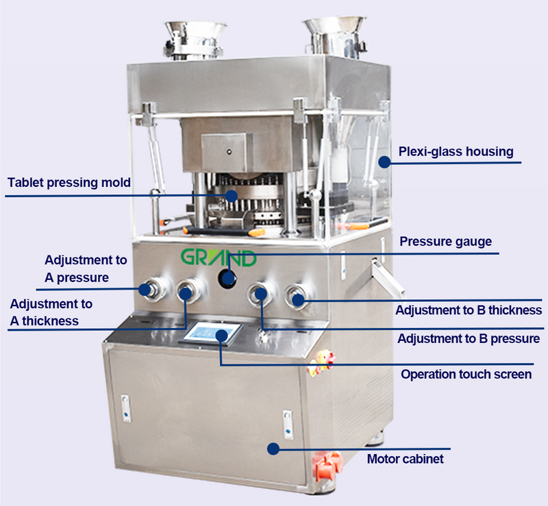 High speed Rotary Tablet Press Machine for pharmaceutical