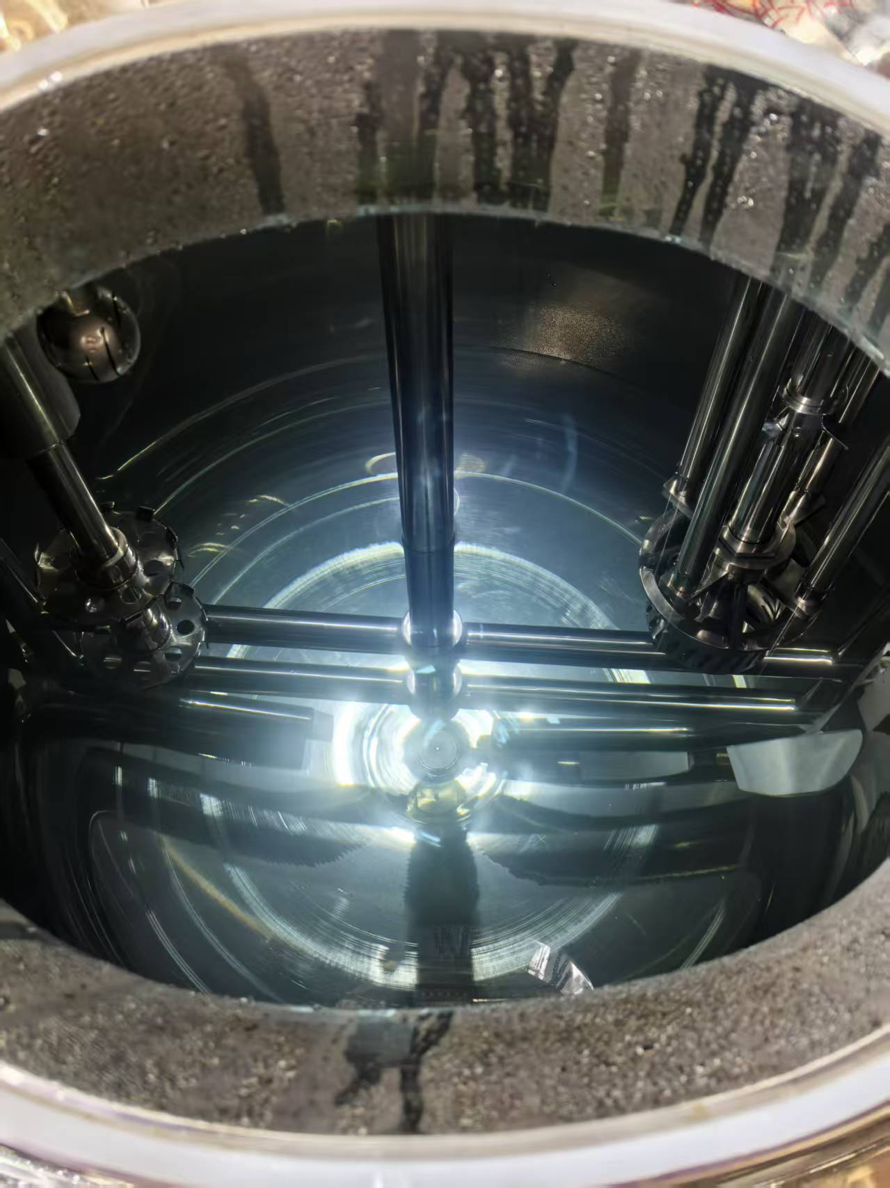 Inspection window of emulsifying machine