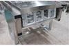 Automatic Food Tray Boxed Margarine Butter Filling Aluminium Foil Heat Sealing Machine with Plastic Lid