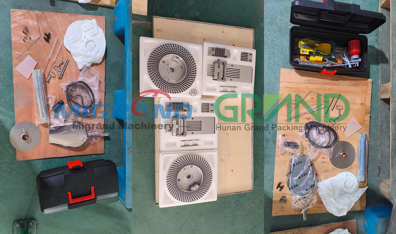 Accessories of CGN208-D1 semi automatic capsule filling machine