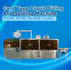 One Hand Folding And Extruding Card Type liquid Filling seal Packing Machine