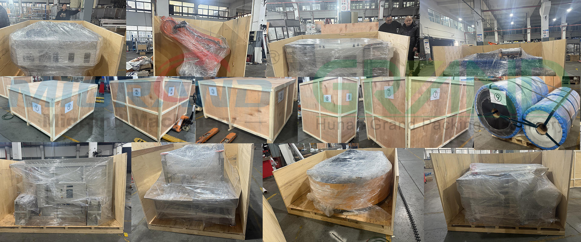 On-site Acceptance of Russian Fertilizer Bag Robotic Palletizing and Stretch Wrapping Production Line