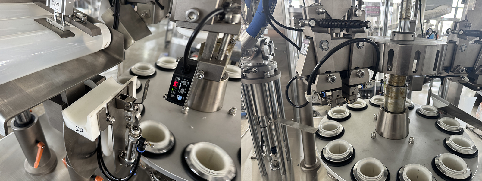 Custom-built, extra-large, extra-long soft tube filling and sealing machine